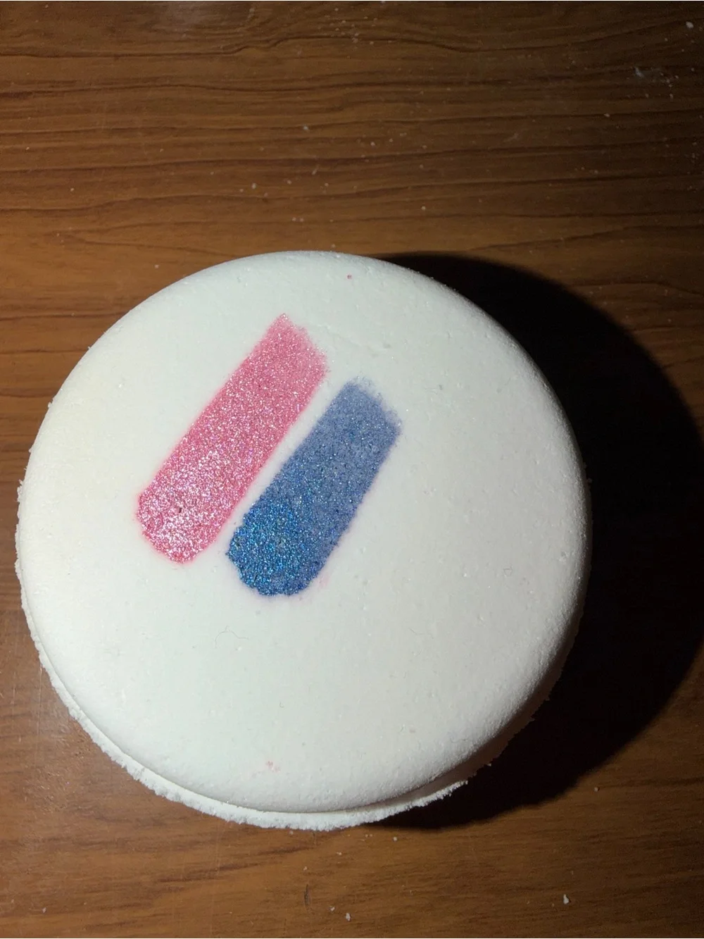 Gender reveal bathbomb
